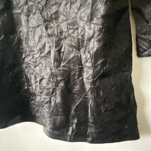 Free People Third Form Running Water One Shoulder Mini Dress Black M US10 NWT - Picture 6 of 10